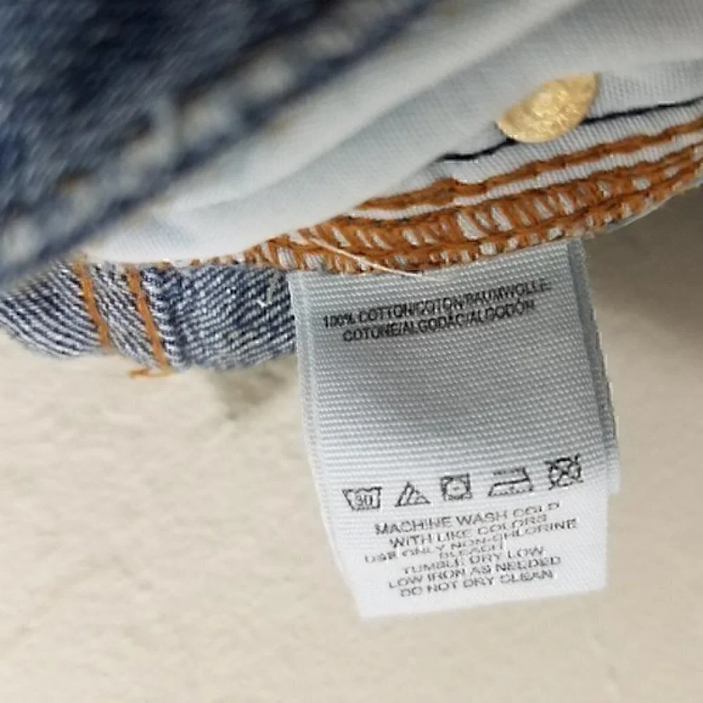 We The Free Button Fly Raw Hem Jeans Size 27